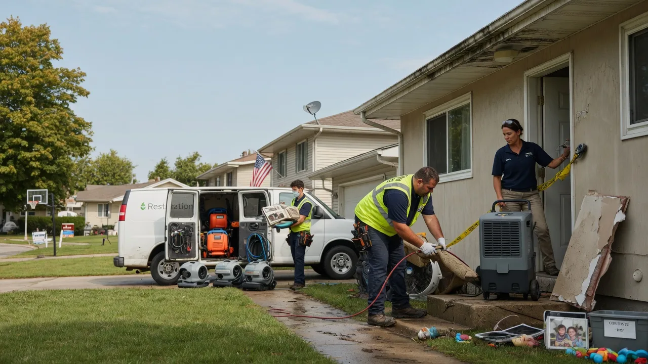 Water Damage Restoration in Union Center, SD near me